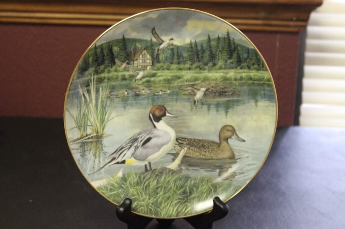 Collectors Plate by Bart Jerner: 8 1/2" in diameter