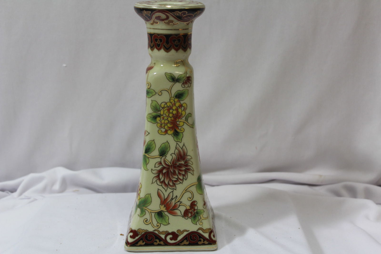 A Single Ceramic Candlestick - 2