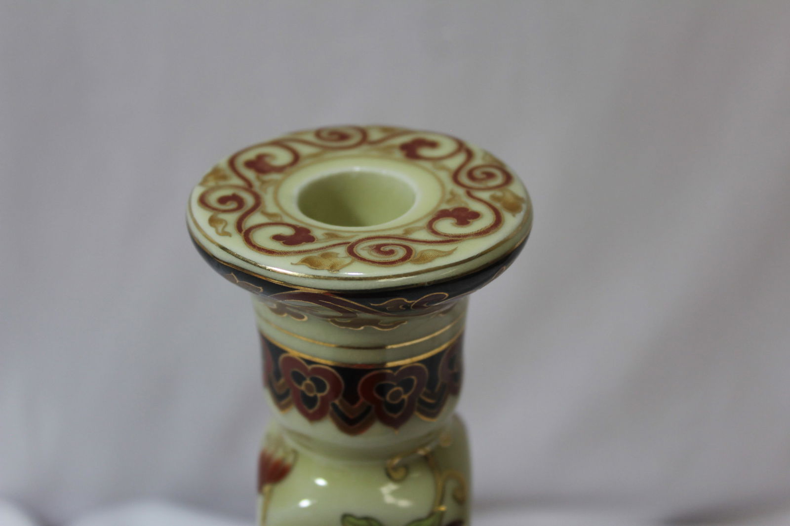 A Single Ceramic Candlestick - 3
