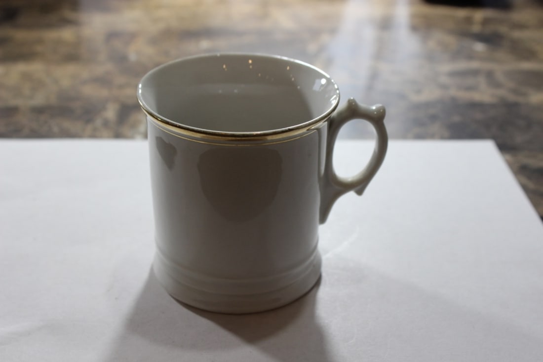 A German Cup: With gold rim - marked Germany 131
