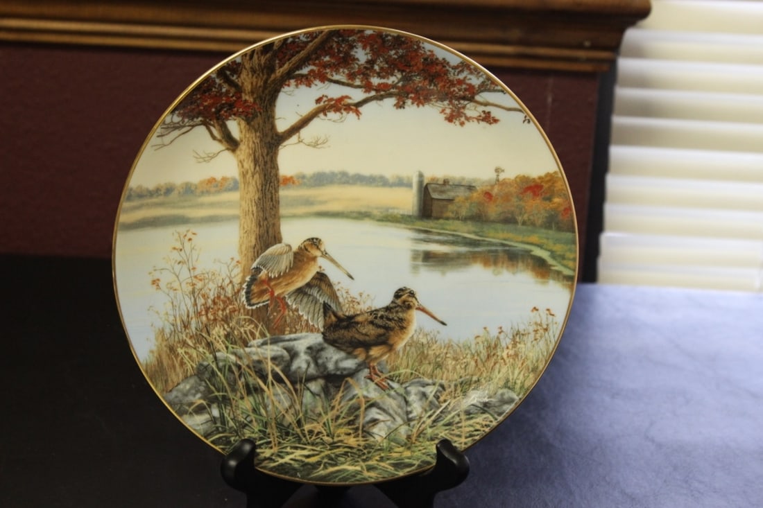 Collector's Plate by Darrell Bush: 8 1/2" in diameter