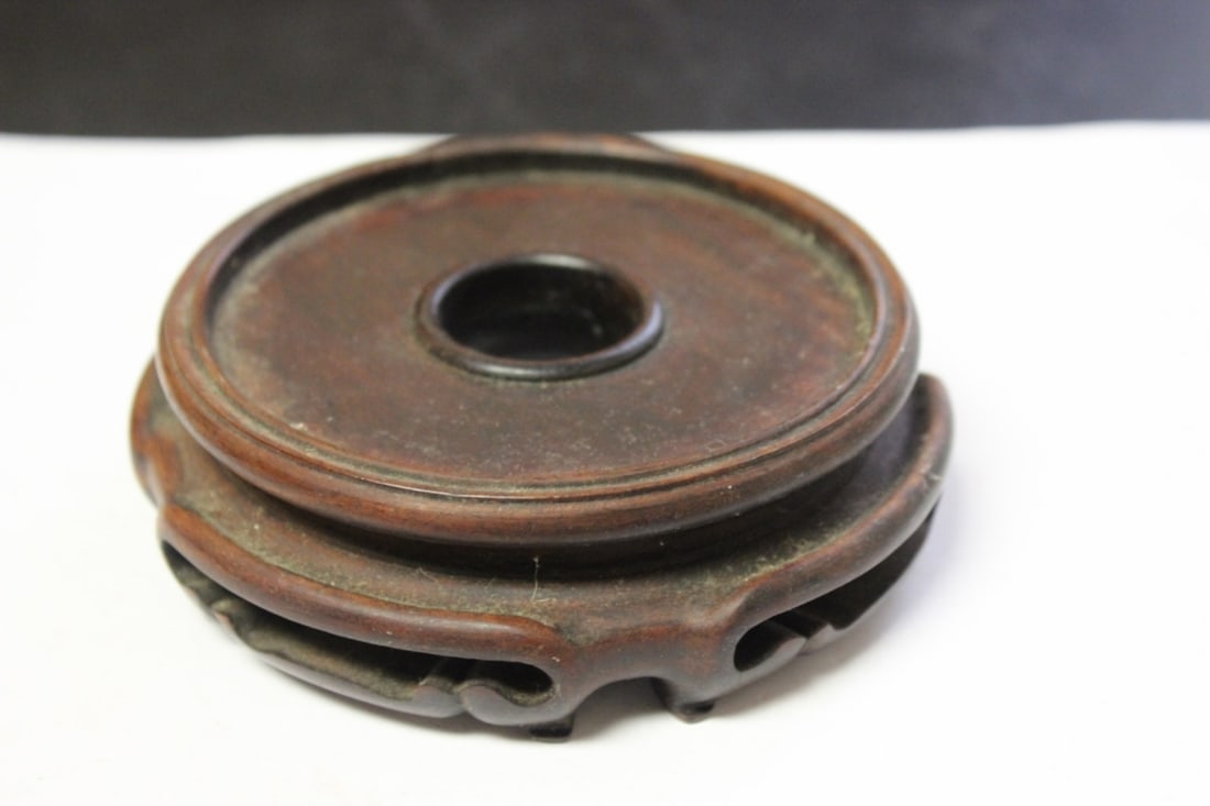 A Vintage Chinese Carved Wooden Stand (1 of 7)