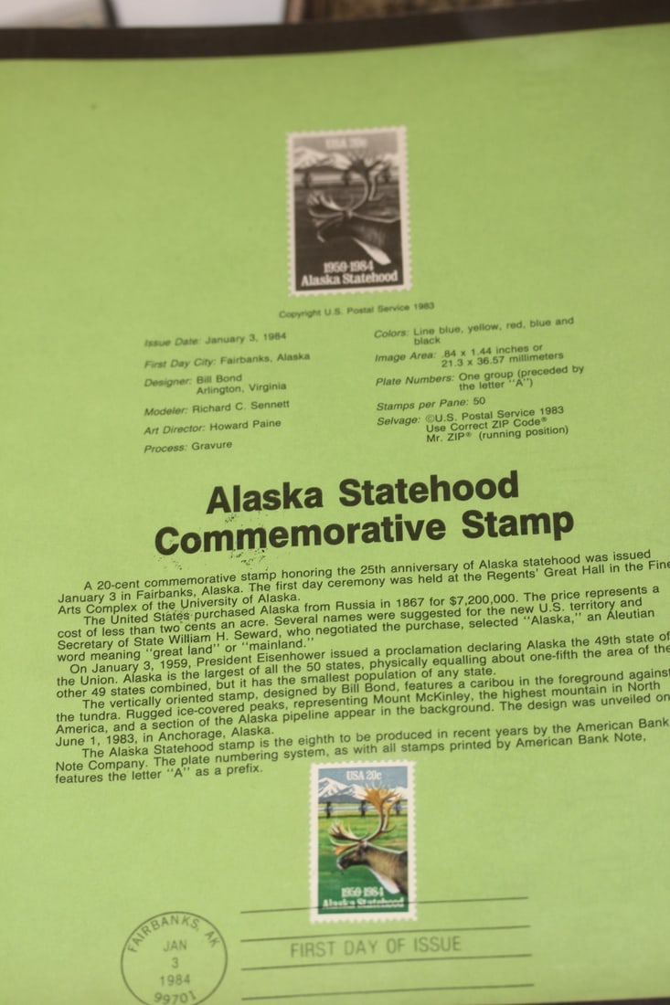 US Stamps First Day Issue (1 of 5)