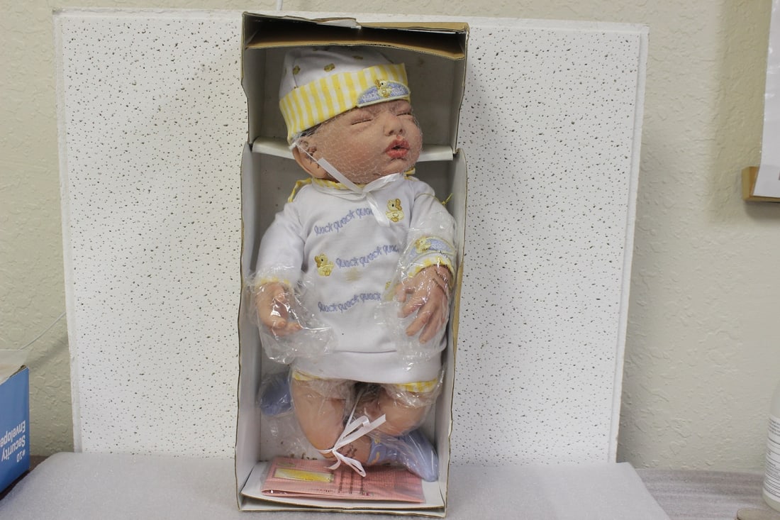 A Paradies Galleries Doll: approximately 15 1/2" tall