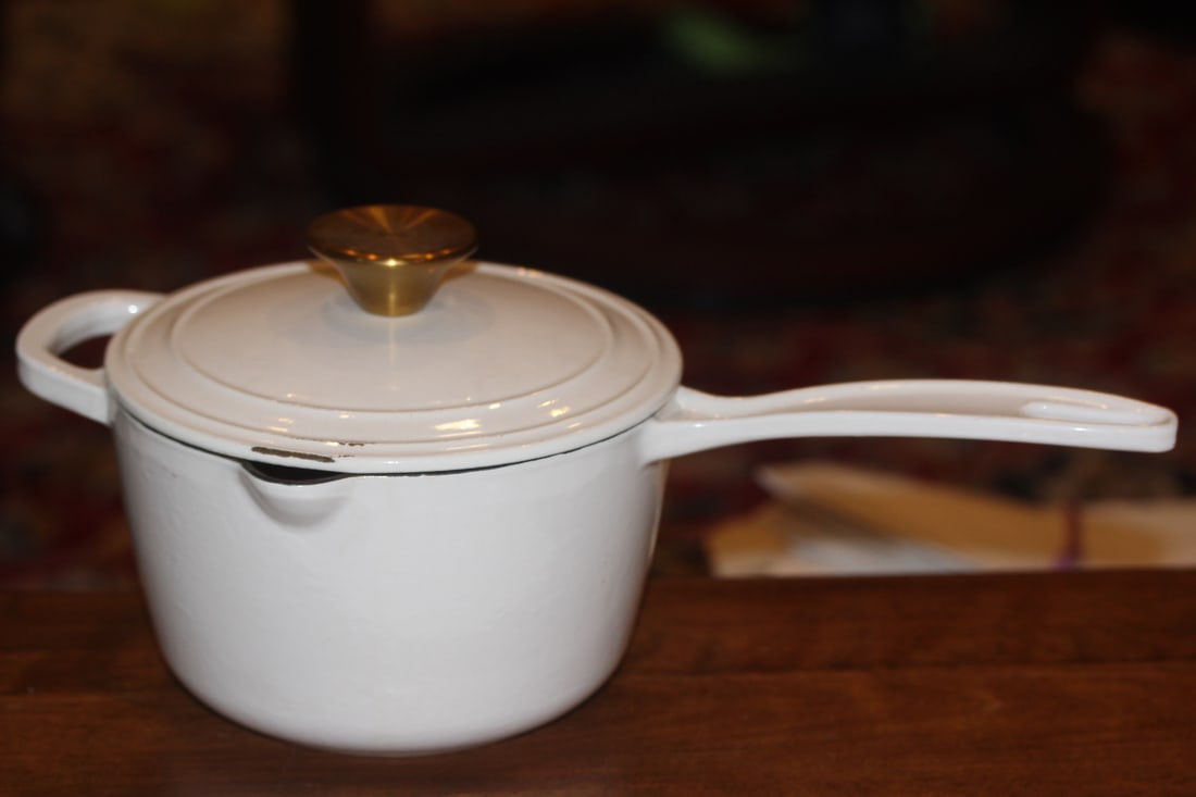 Heavy Crofton Enamel Pot (1 of 4)