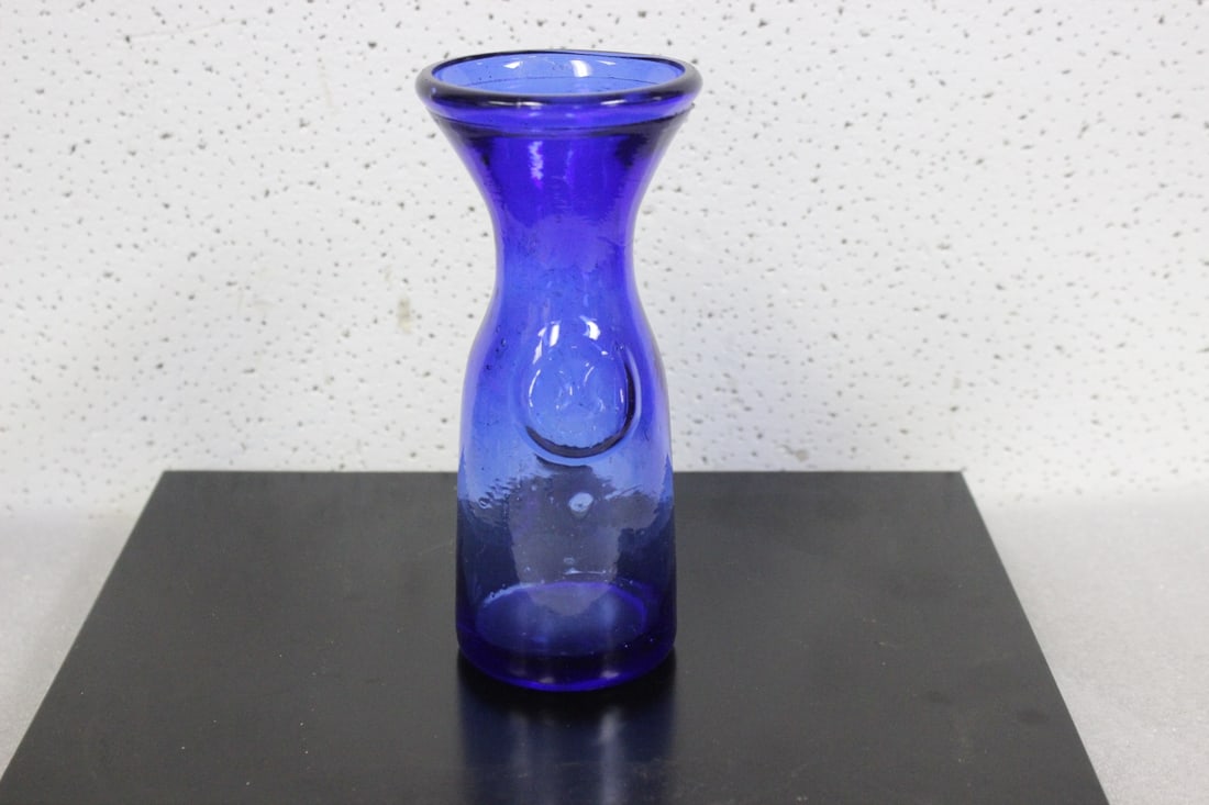 A Cobalt Blue Glass Bottle (1 of 4)