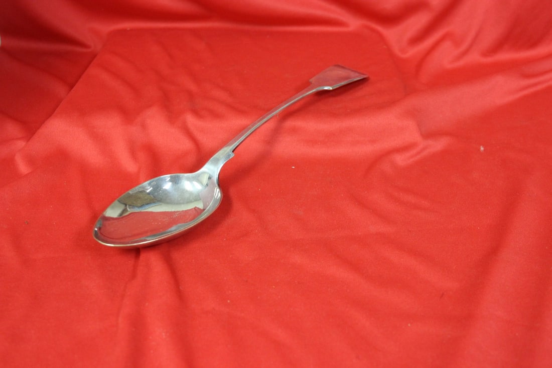 A Silverplated Serving Spoon (1 of 4)