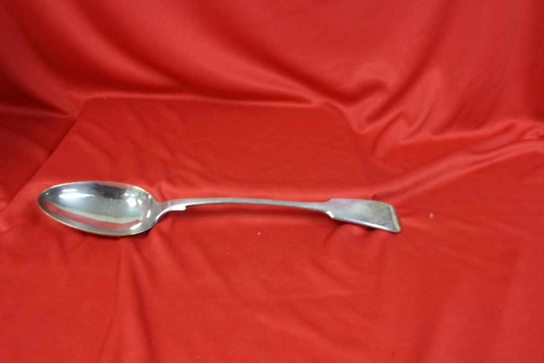 A Silverplated Serving Spoon - 2