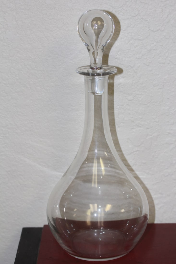 Signed Baccarat Decanter (1 of 5)