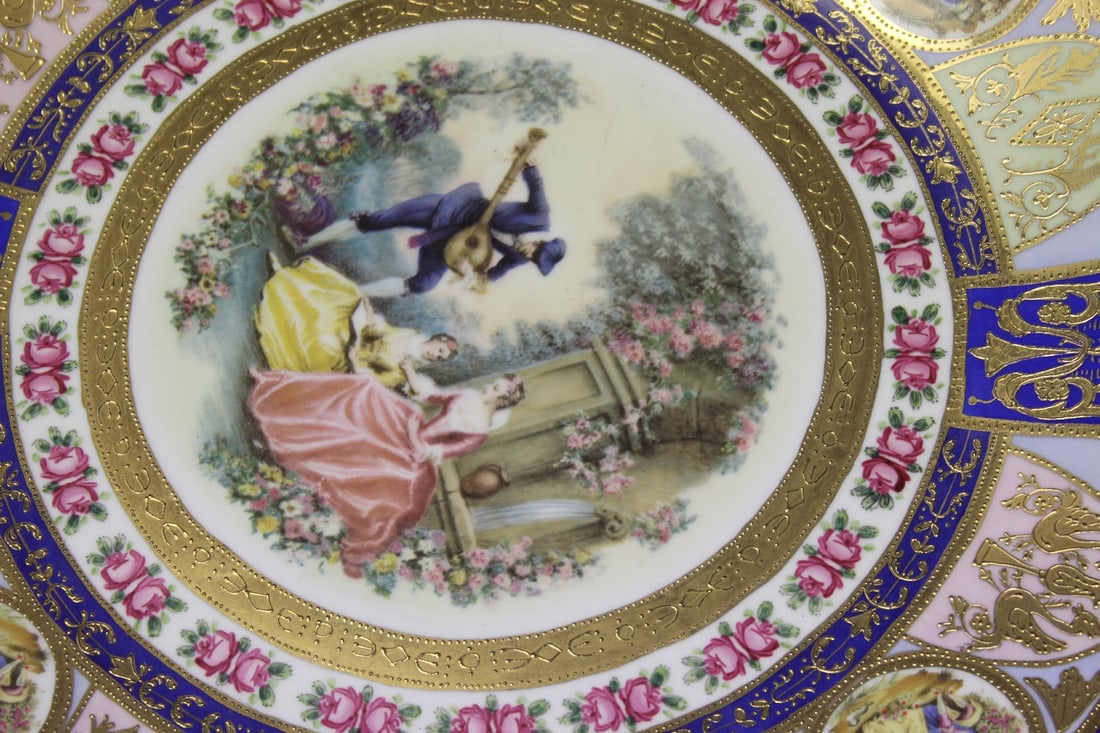 A Limoge Platter - 7