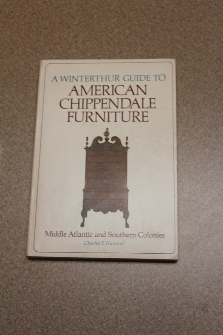 Softcover Book on American Chippendale Furniture: as shown