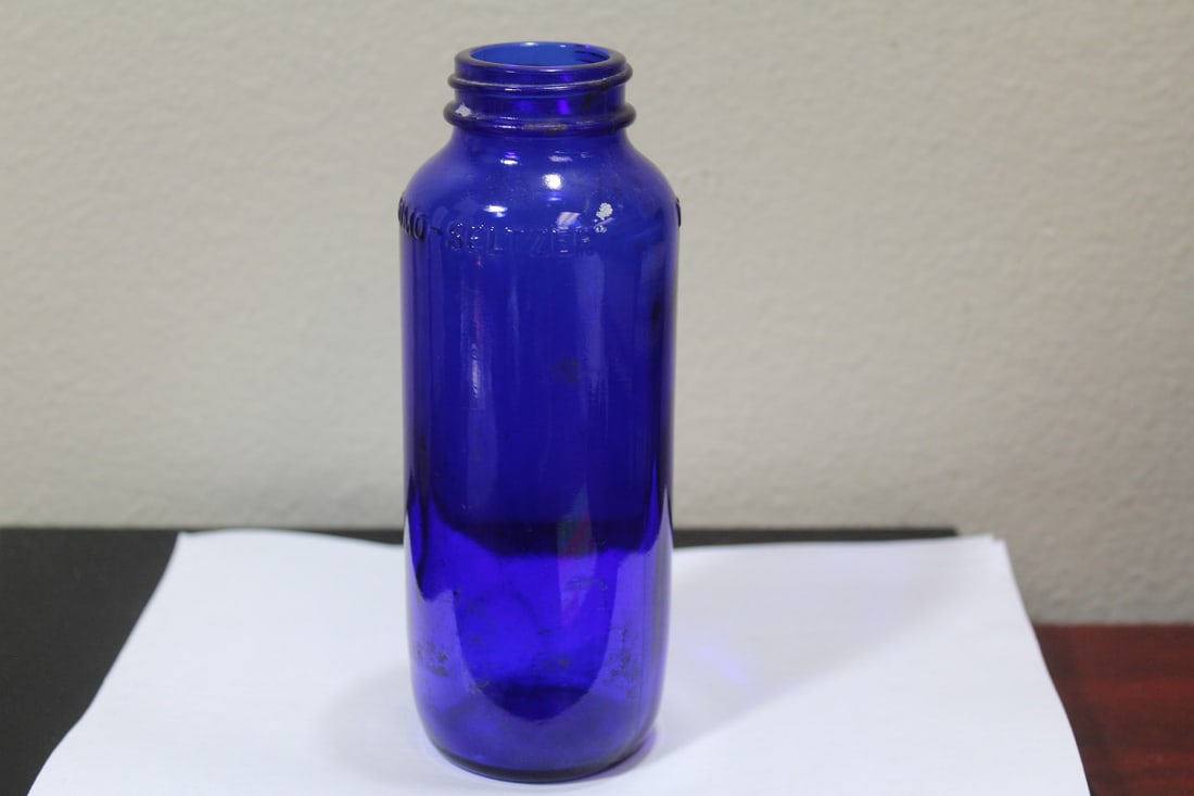 An Old Bromo Seltzer Bottle: 6" tall