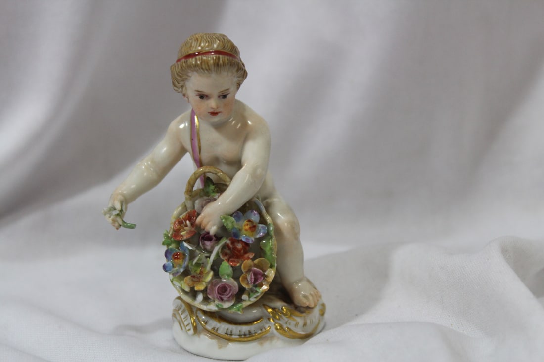 A Signed Meissen Figurine (1 of 7)