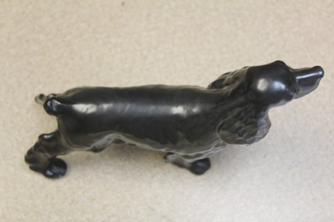 Solid Ceramic Mortens Studio Dog - 7