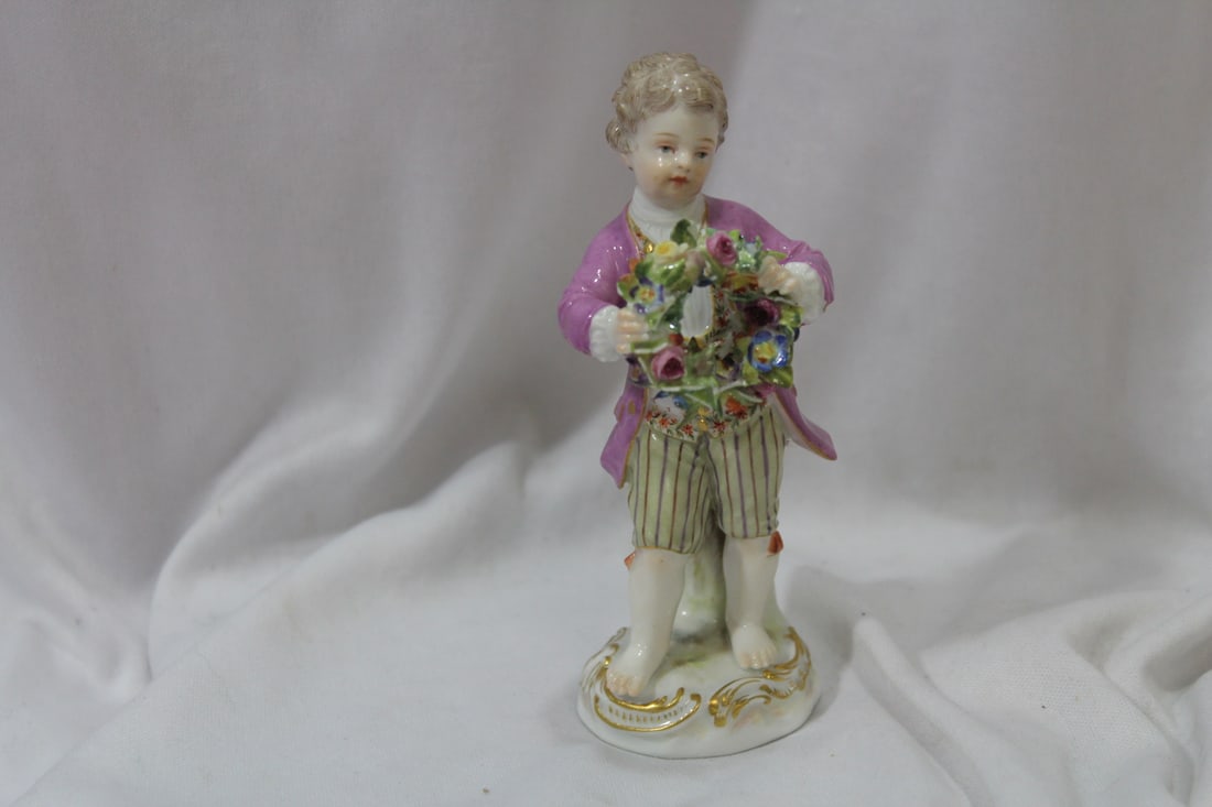 A 19th Century Meissen Figurine: 4 1/2" tall