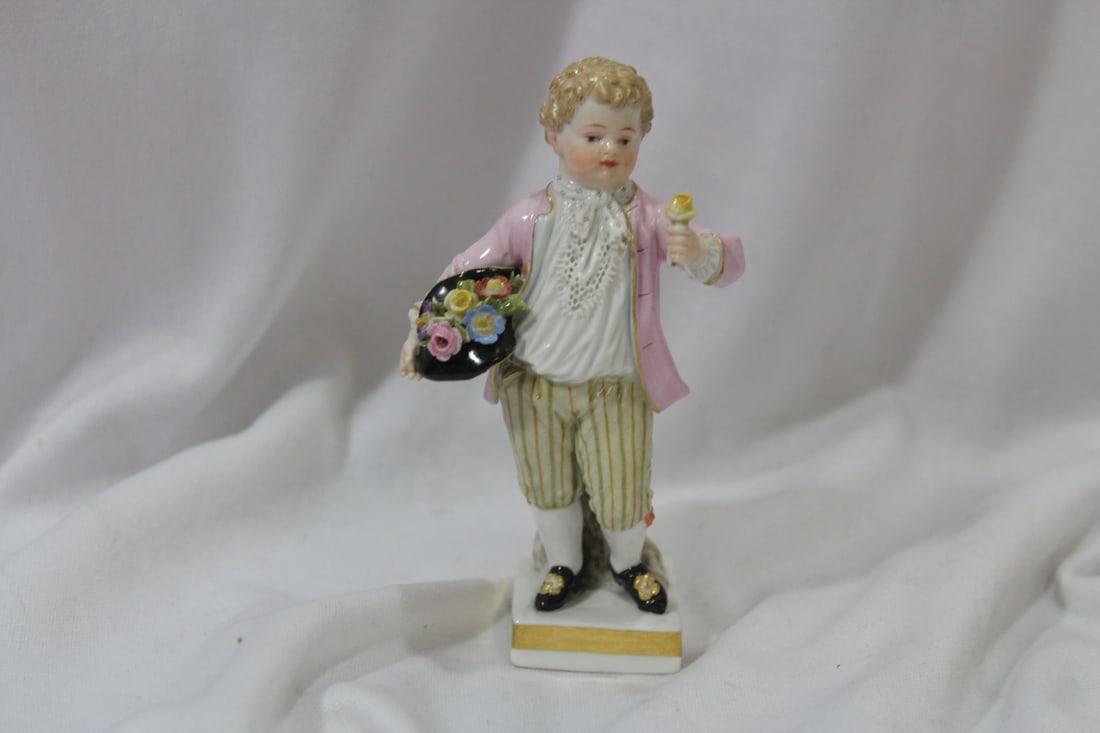 A 19th Century Meissen Figurine: 4 1/4" tall