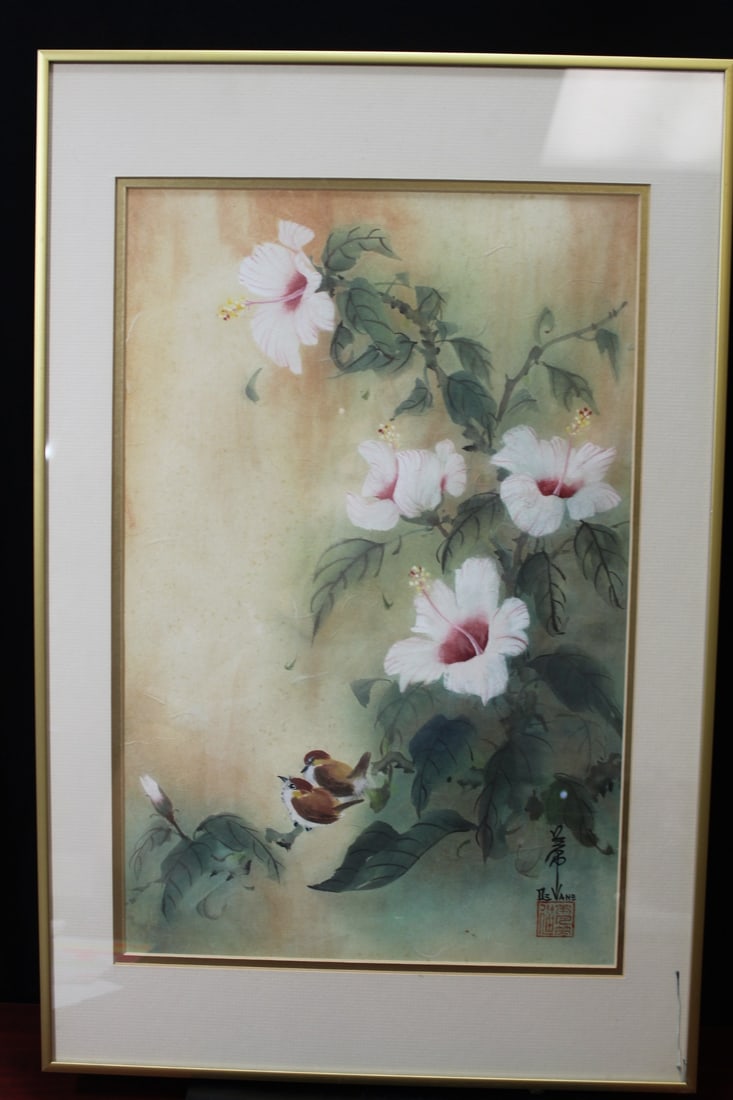 A Chinese Pastel/Watercolour (1 of 8)