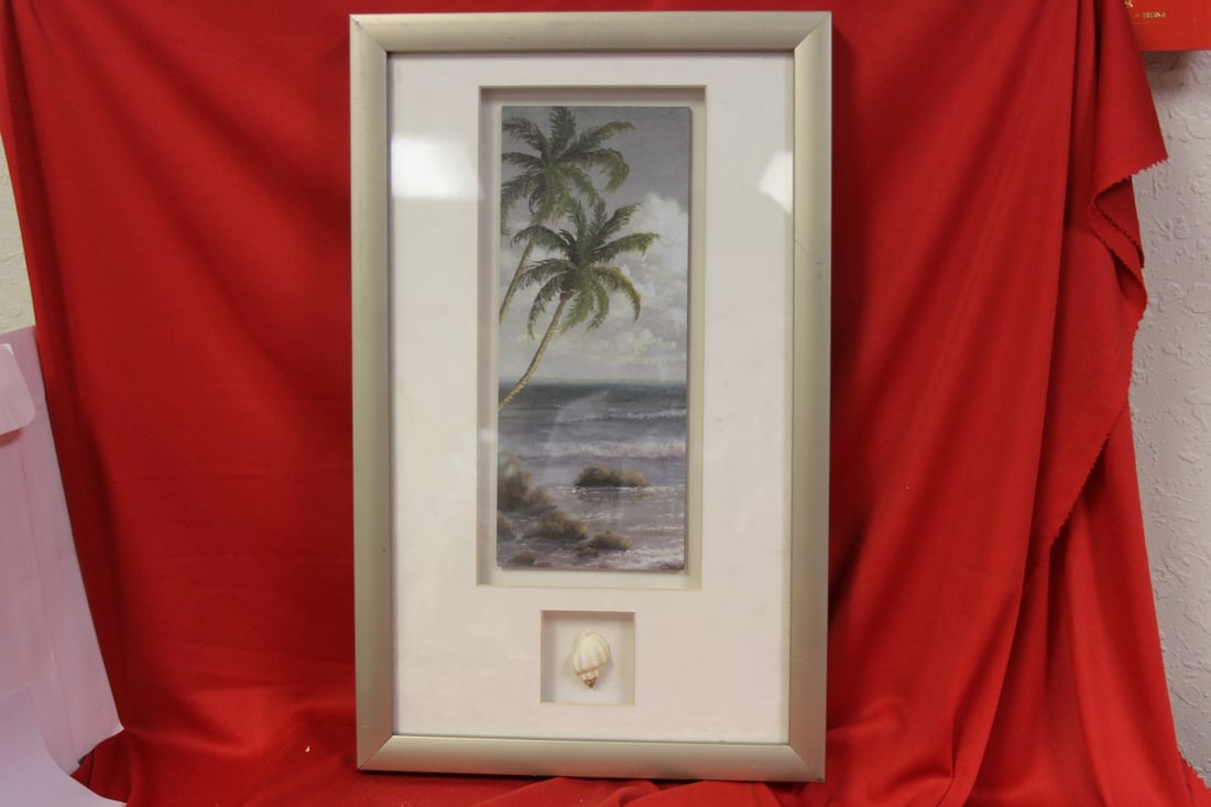 A Print with Seashell: 16" x 10"