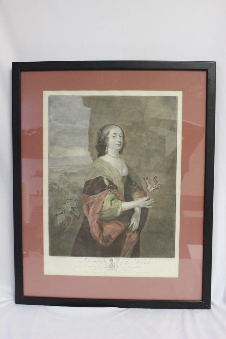 An 18th Century Josiah Boydell Engraving: overall= 21 1/4" x 17 1/4"