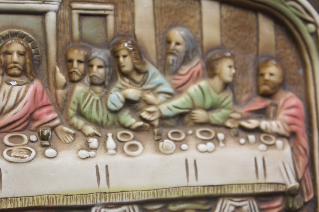 Last Supper Chalkware - 3