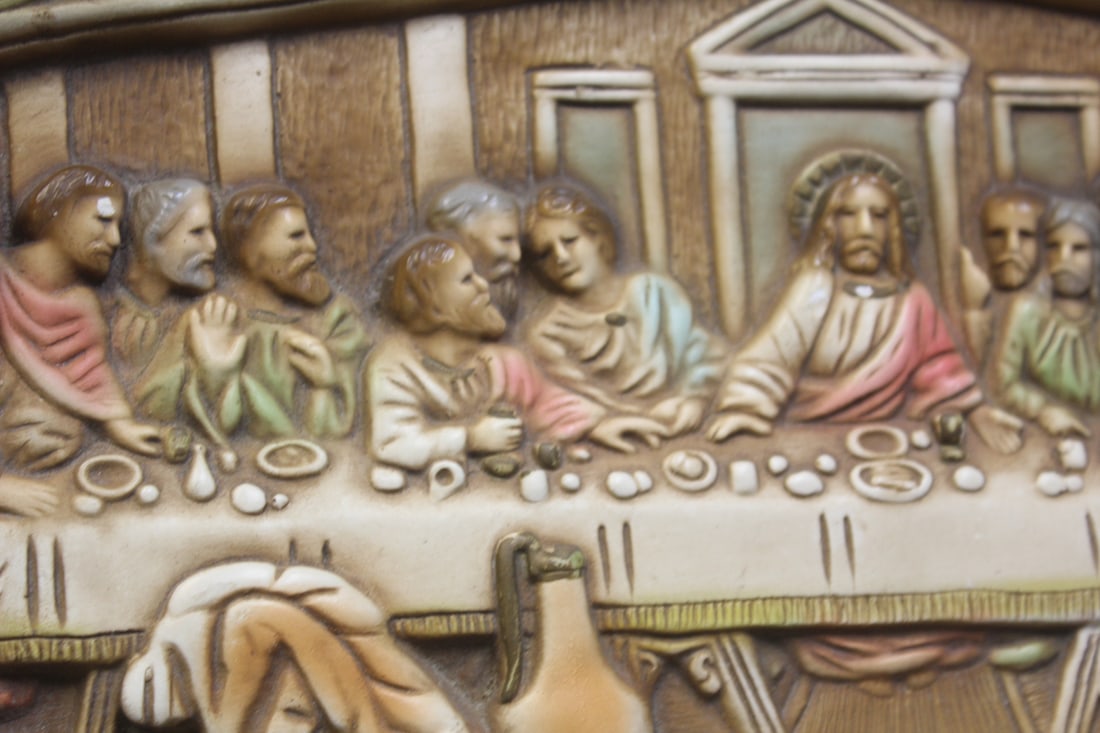 Last Supper Chalkware - 4