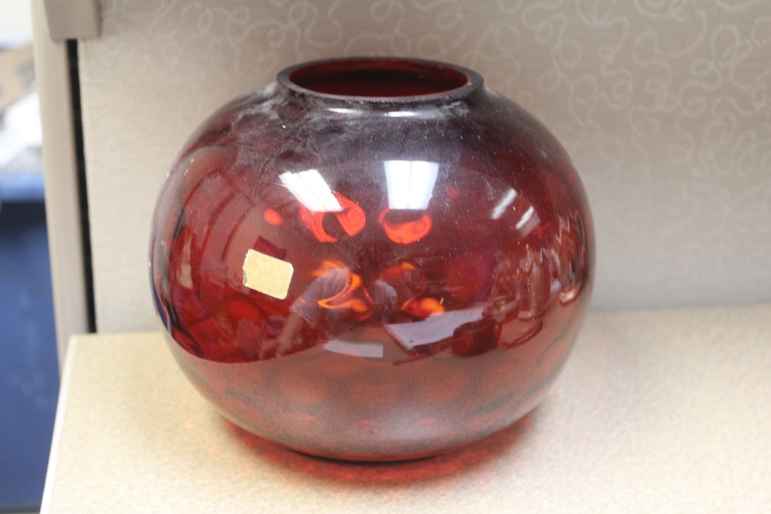 Ruby Red Jar - 3