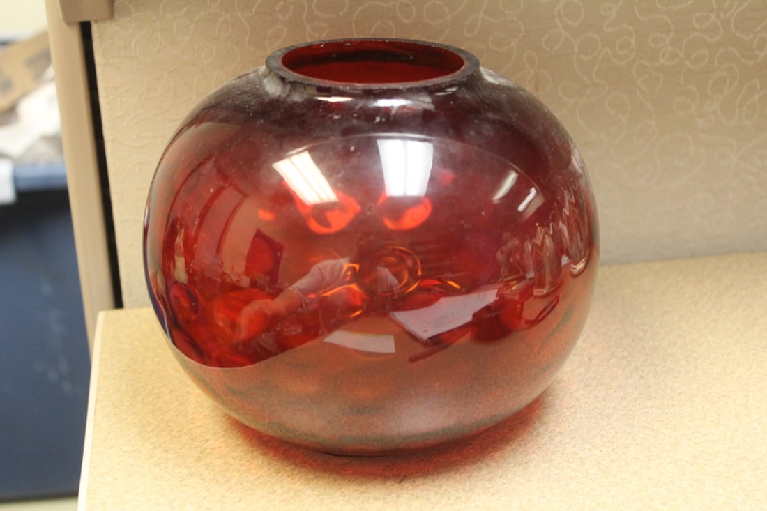 Ruby Red Jar - 4