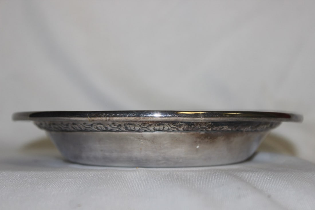 A Silverplated Saucer - 4