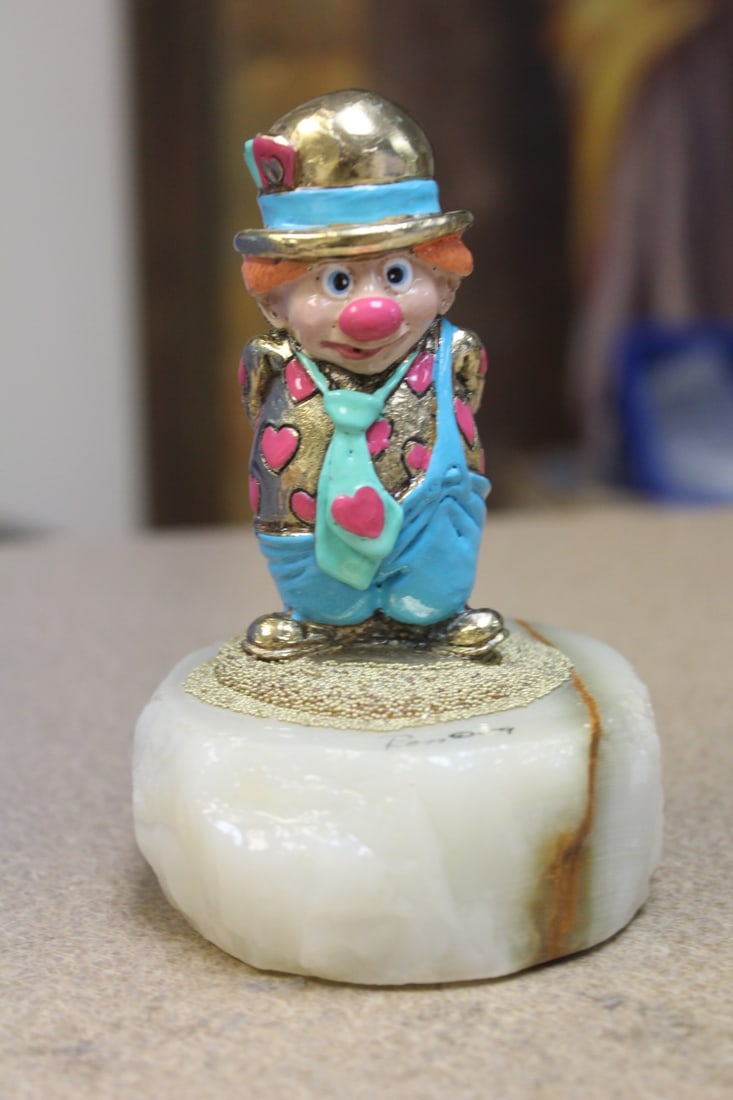 Ron Lee Crown: signed - 5 inches tall