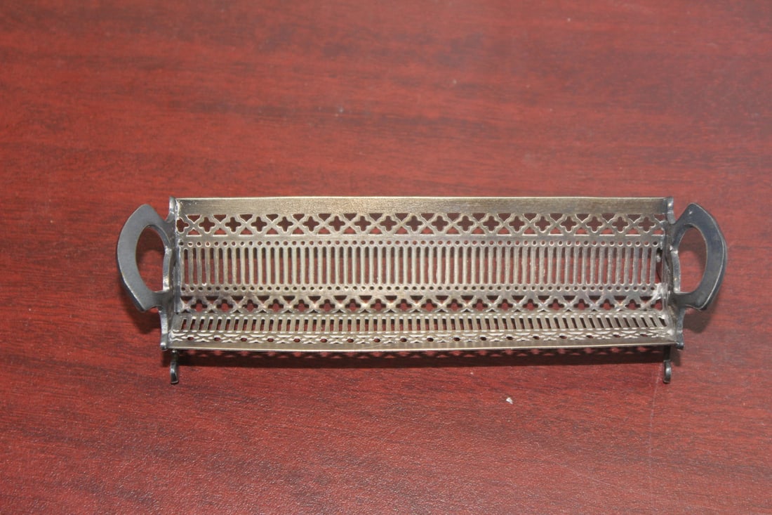 A Marked Silverplated Bench - 3