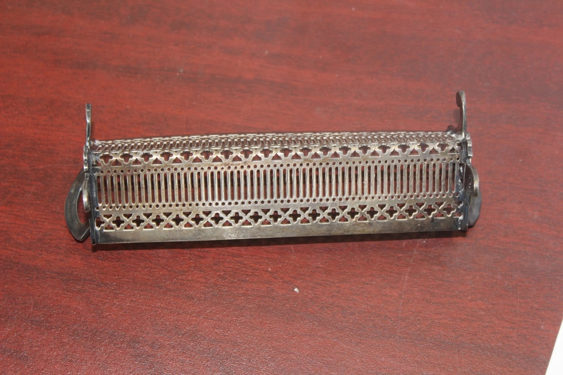 A Marked Silverplated Bench - 4