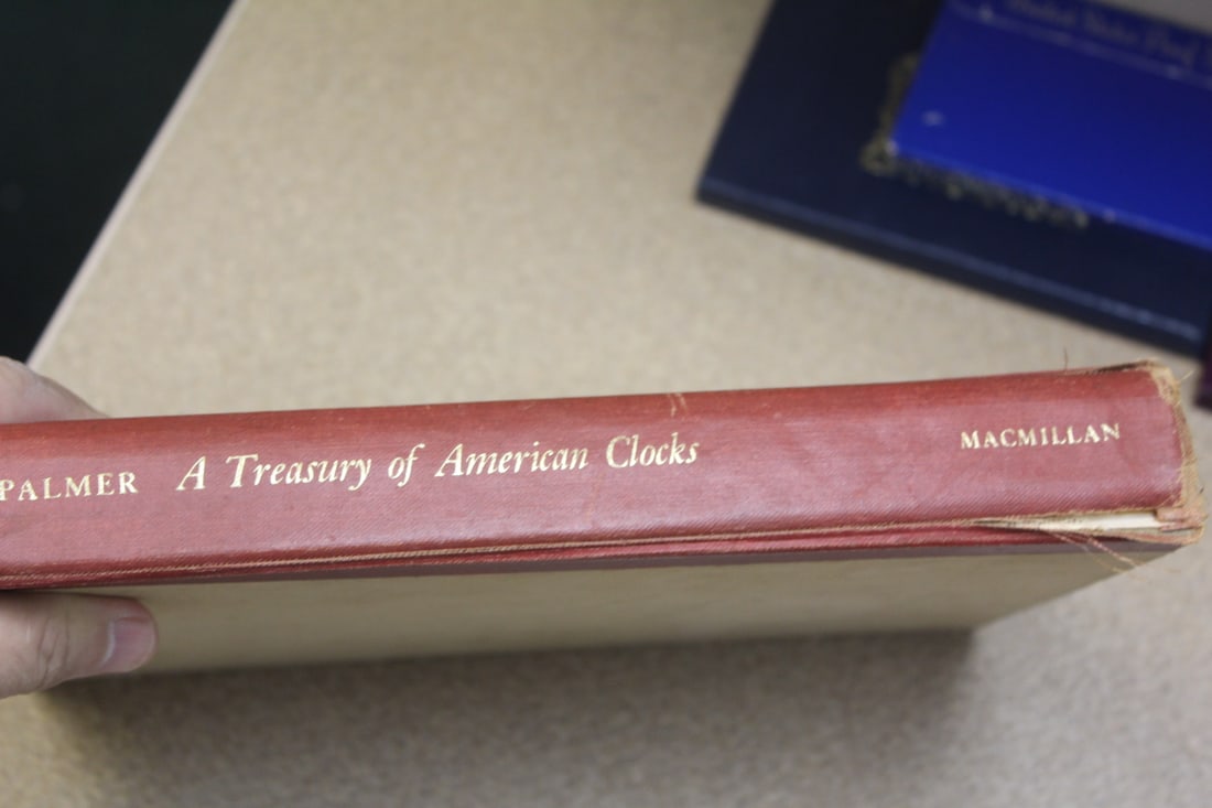 Hardcover Book: Treasure of American Clocks: by Palmer
