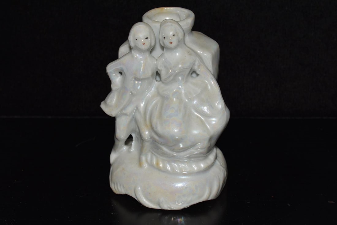 A Japanese Ceramic Bottle: 3 7/8" tall