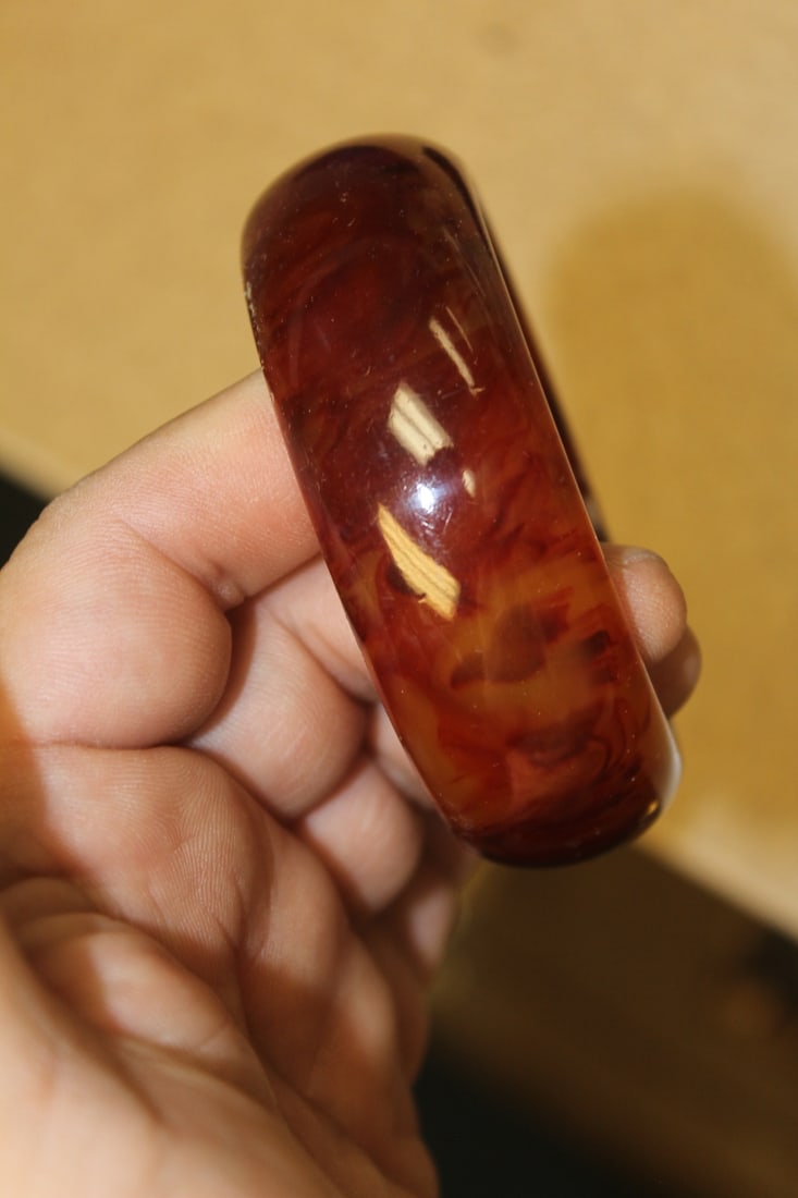 Bakelite Bangle Bracelet - 6