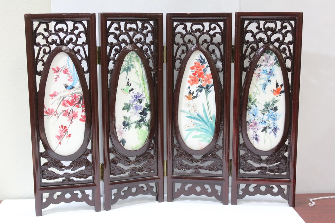 An Oriental Table Screen - 6