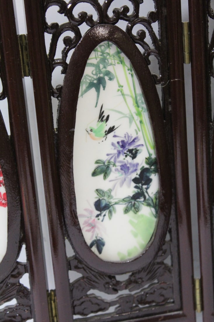 An Oriental Table Screen - 8