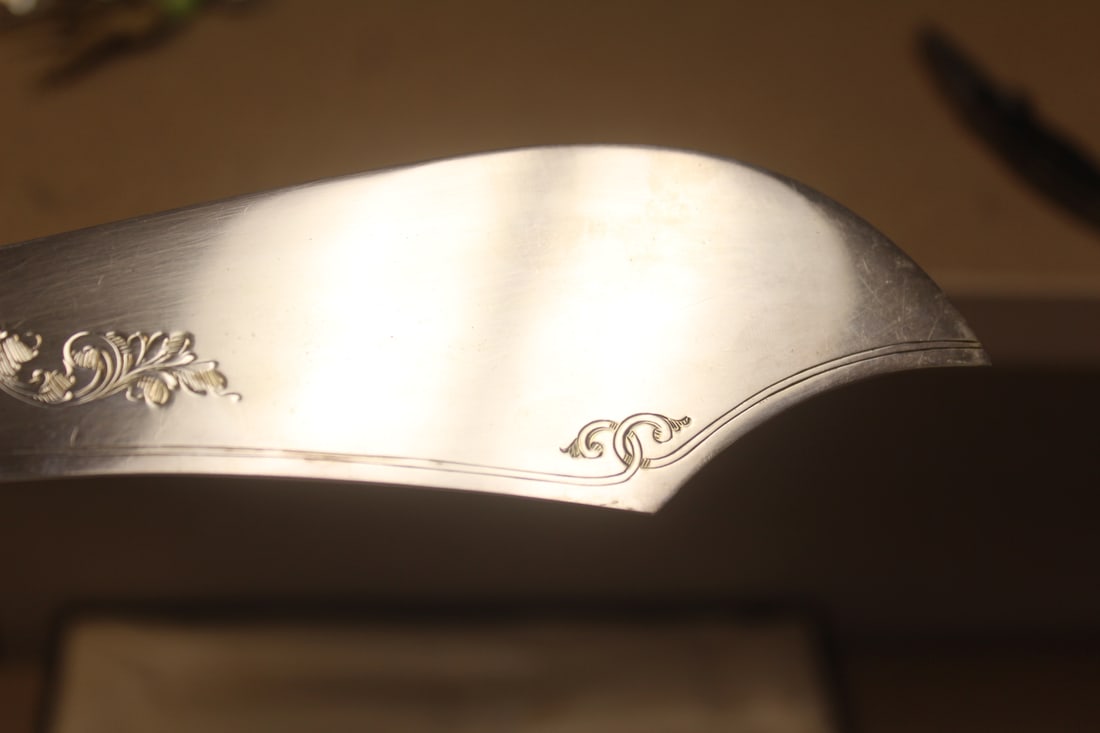 Silver plate serving set - 4