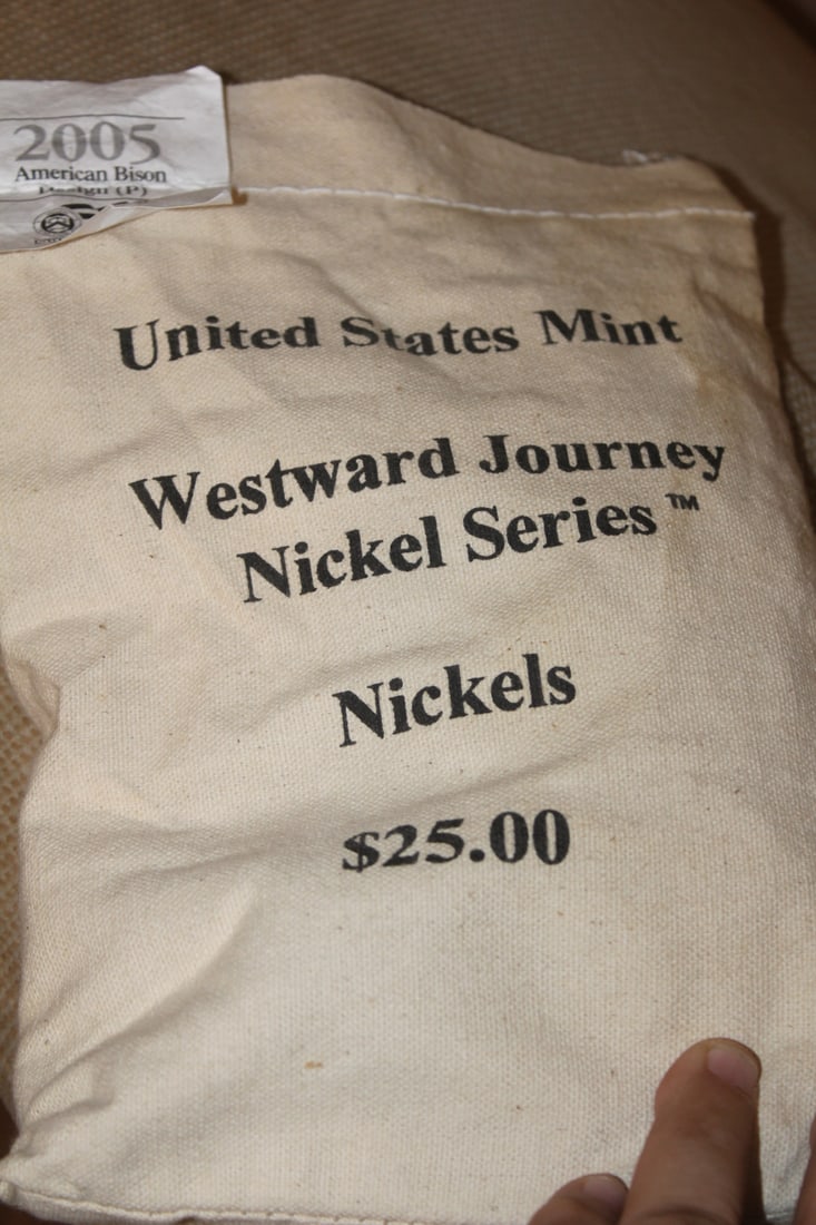Westward Journey $25 Bag of Nickels: still sealed