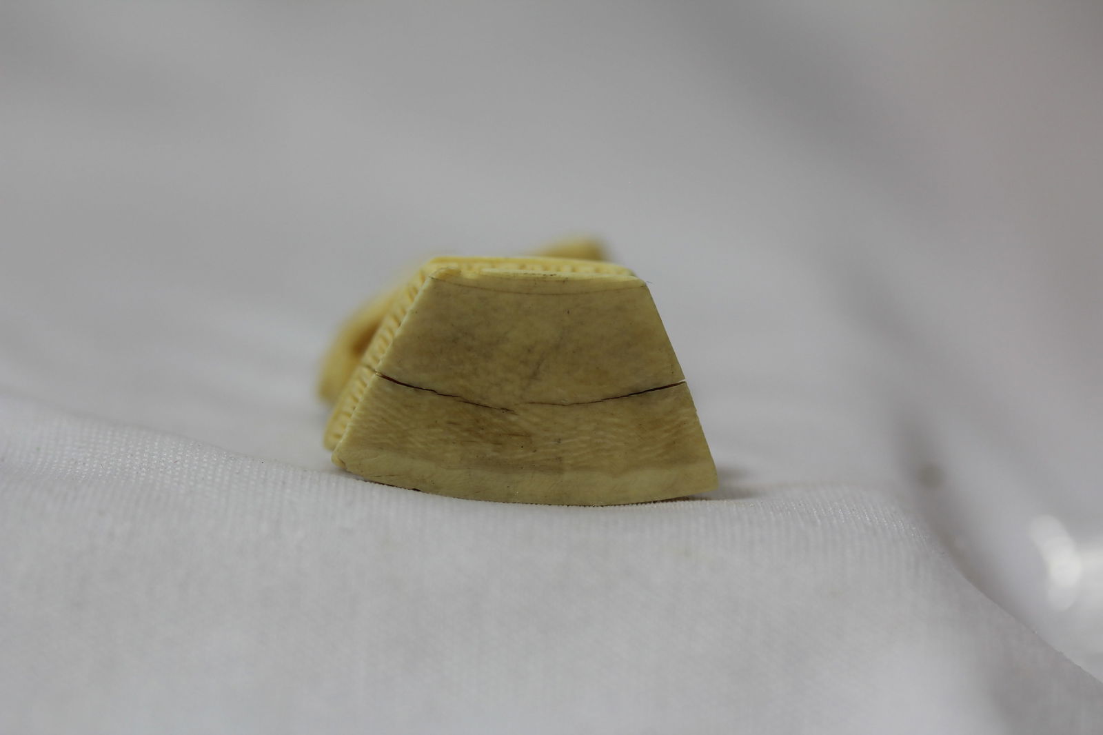 A Carved Bone Chess Piece - 5