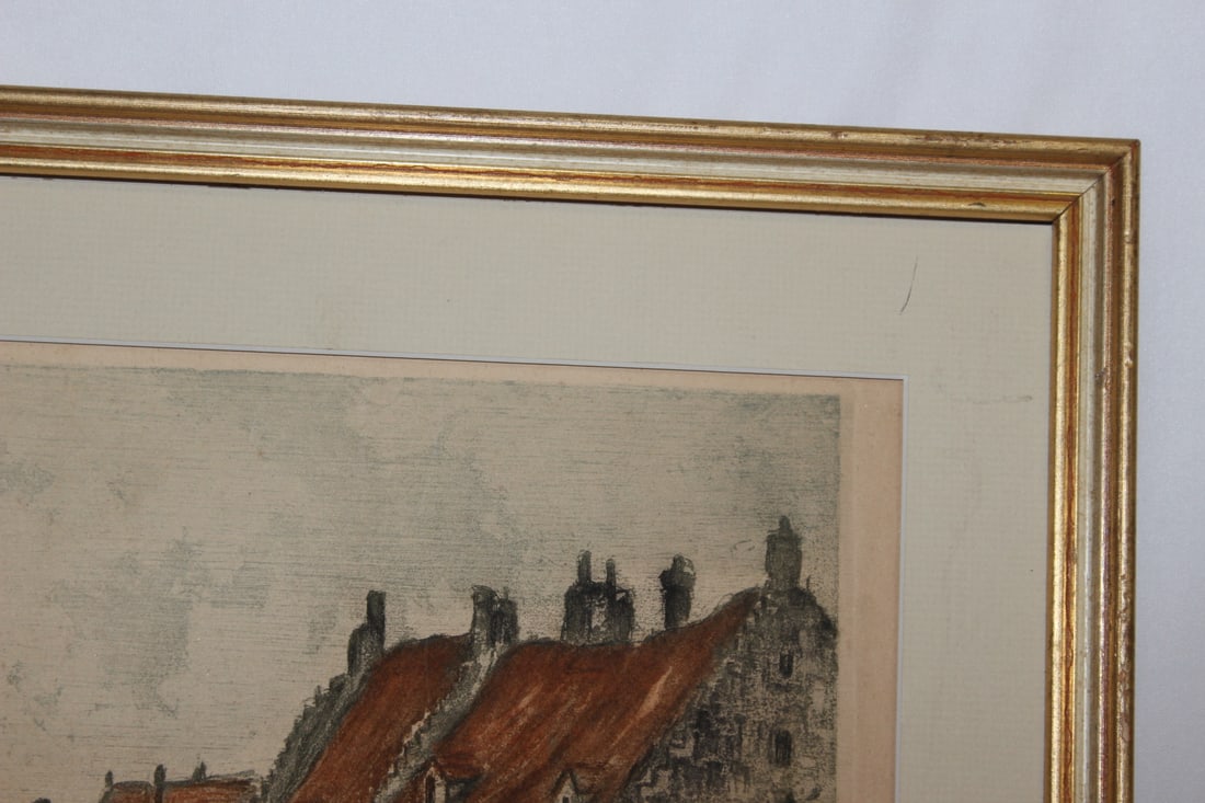 A Vintage Signed Engraving - 3