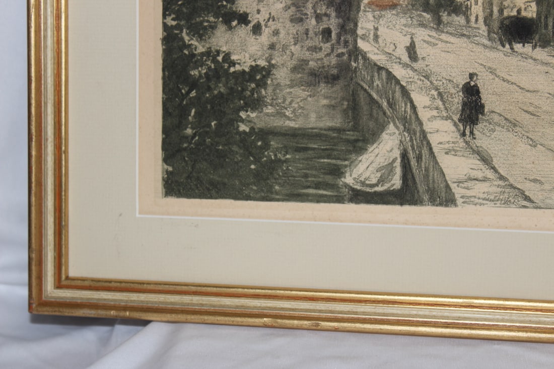 A Vintage Signed Engraving - 5