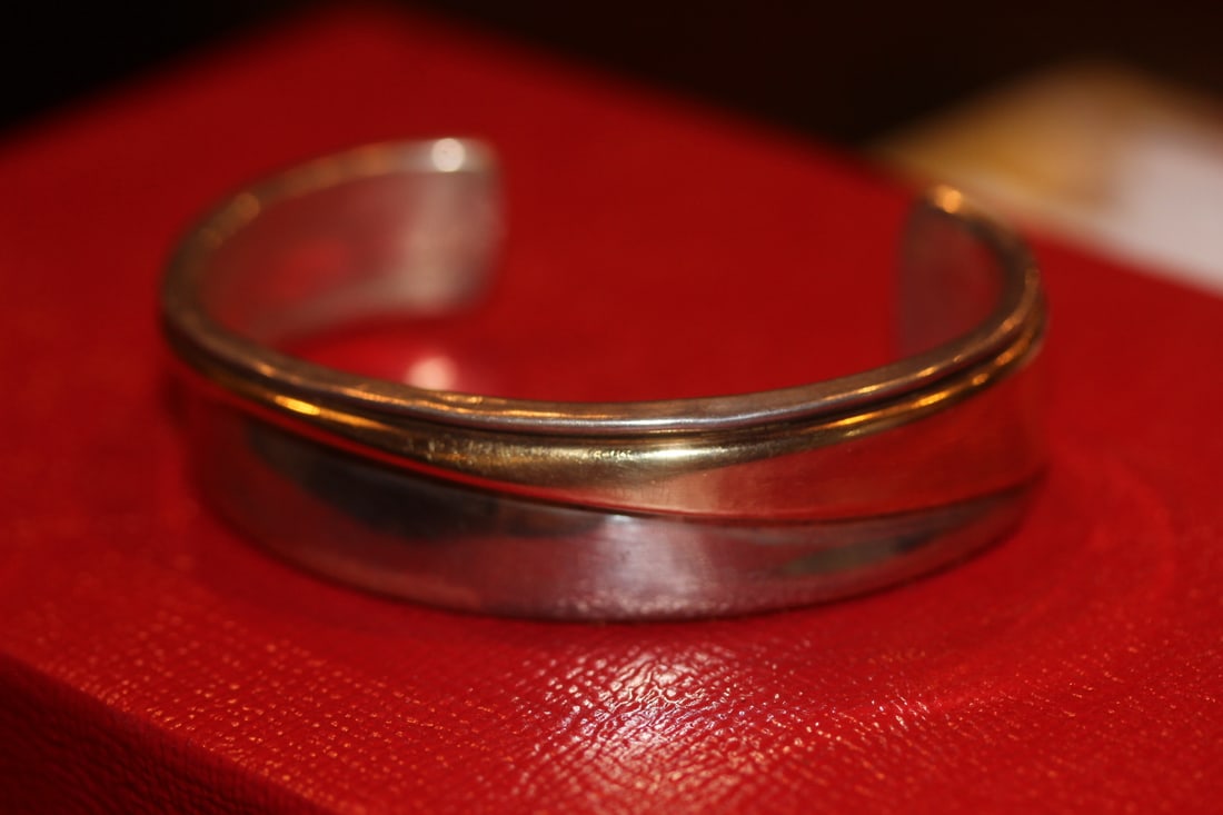 Katy Turner Modernistic Sterling Bracelet (1 of 4)