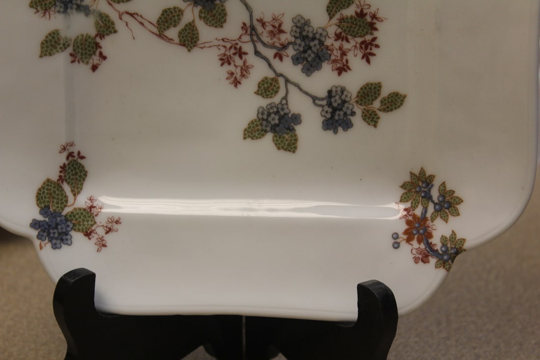 Limoges Depose Pattern Square Plate - 2