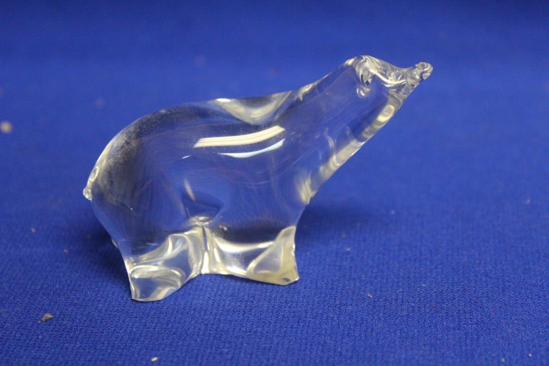 Signed Glass Seal: 3 1/8" across