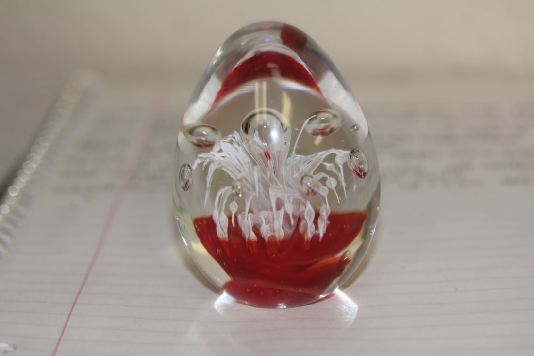 Art Glass Paperweight (1 of 5)