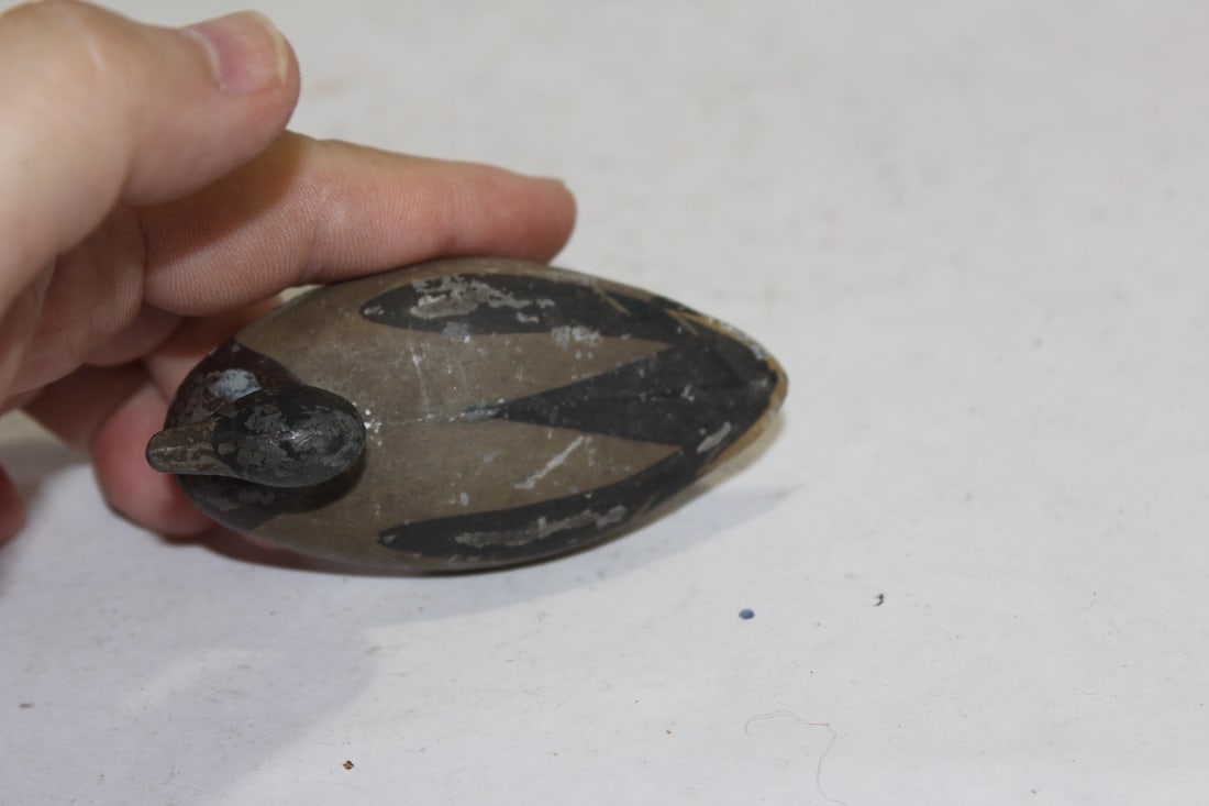 A Solid Metal/Cast iron Goose - 5