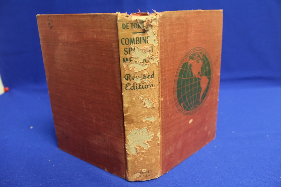 Hardcover Book: The Combined Spanish Method: as shown