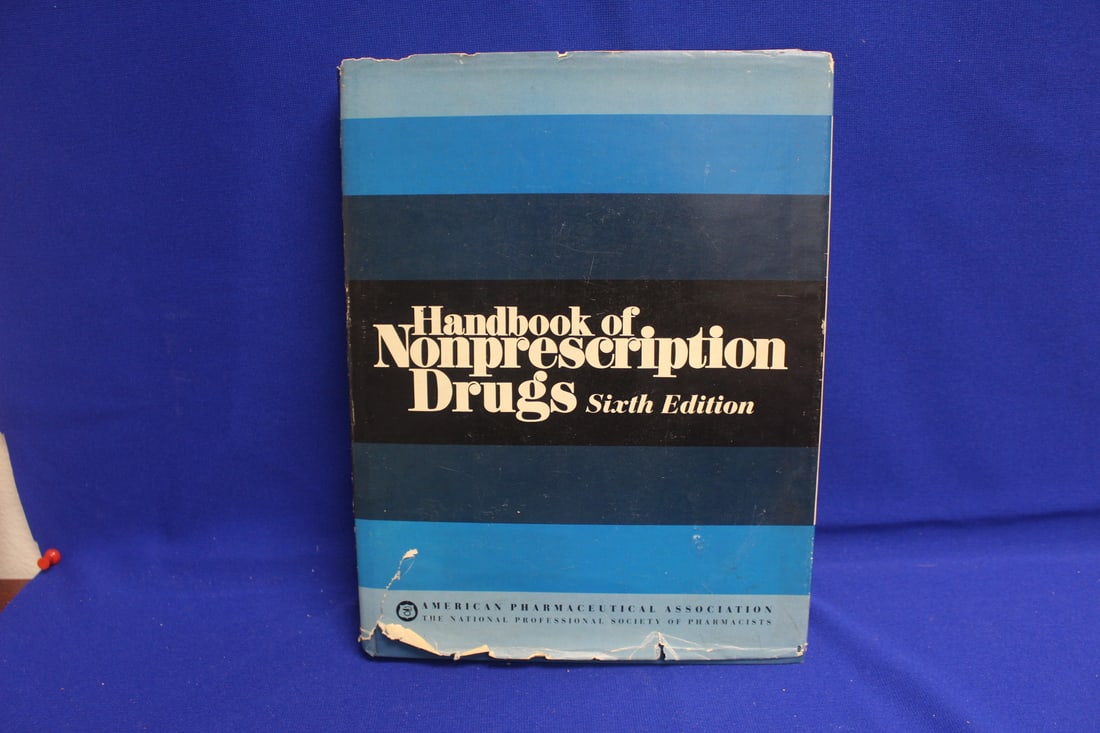 Hardcover Book: Non Prescription Drug Handbook: as shown