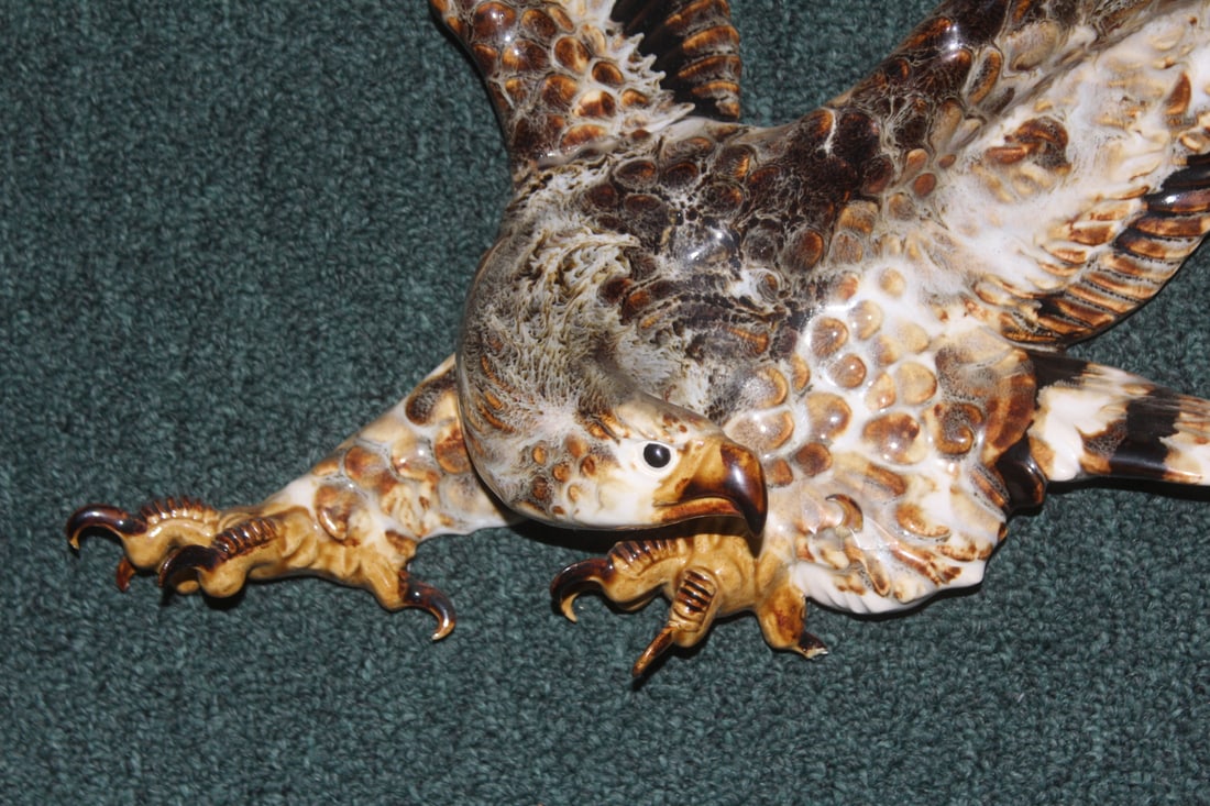 Ceramic Eagle Wall Hanger - 2