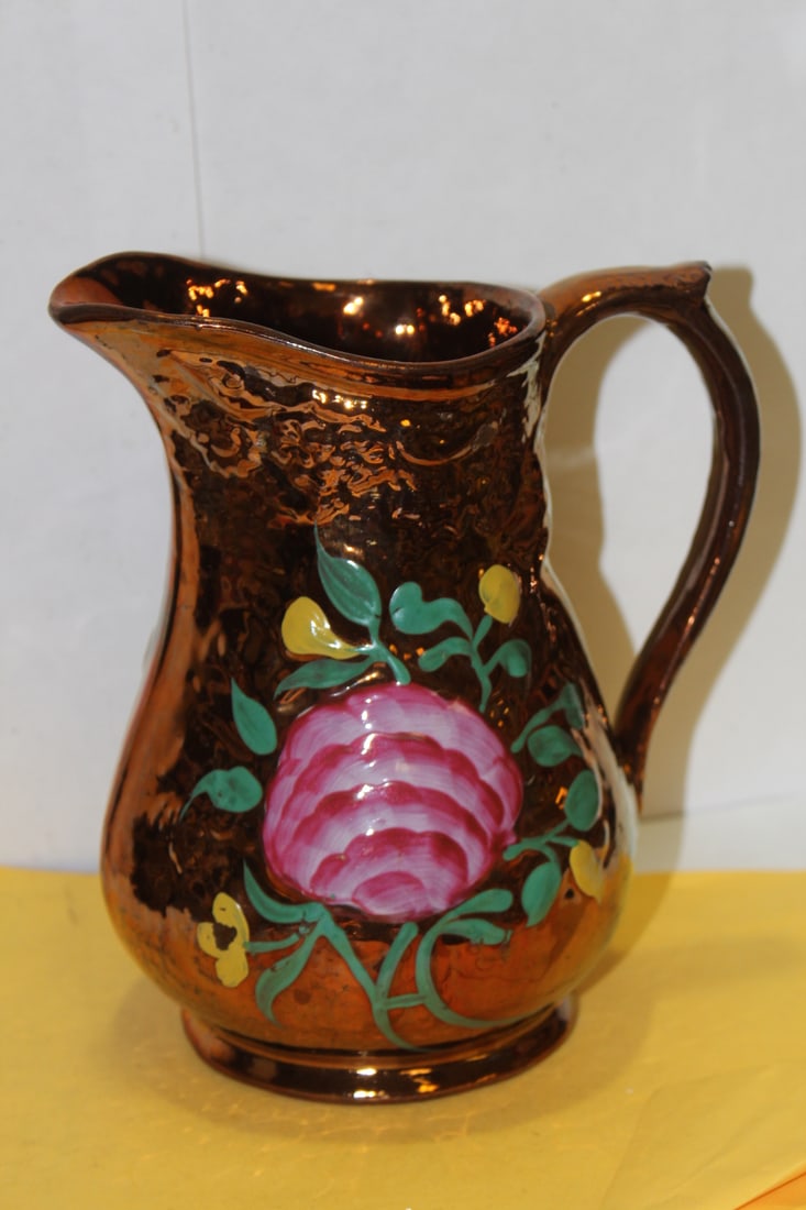 A Ceramic Lusterware Pitcher - 3